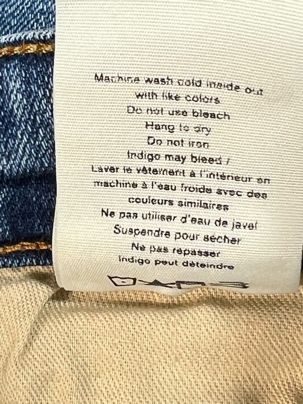 Rag and Bone Cate Skinny Blue Jeans Raw Hem Medium Wash Womens Size 31 Designer - Picture 11 of 12
